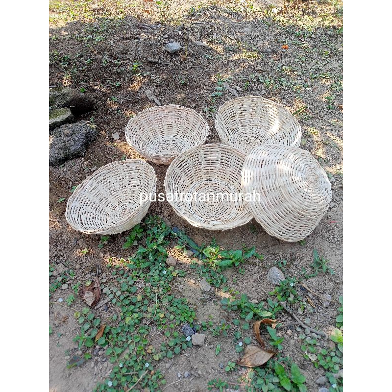 READY STOK KERANJANG MANGKOK ROTAN  keranjang snack keranjang mini sarang rotan sarang burung kenari dll