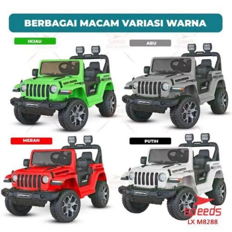 Mobil Aki Off-Road M8288 JEEPmerek: PMB