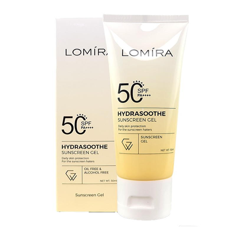 LOMIRA HYDRASOOTHE SUNSCREEN GEL SPF 50 PA++(NEW PACKAGING)