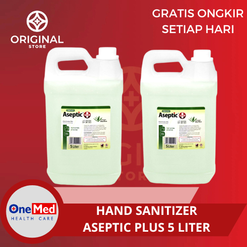 HAND SANITIZER ASEPTIC GEL PLUS 5 LITER - ONEMED