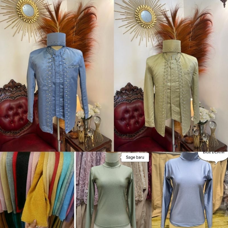 KEBAYA AKAD MODREN MEWAH FULL PAYET / BAJU AKAD PENGANTIN MODERN / KEBAYA MEWAH SAYAP / GAUN KEBAYA AKAD
