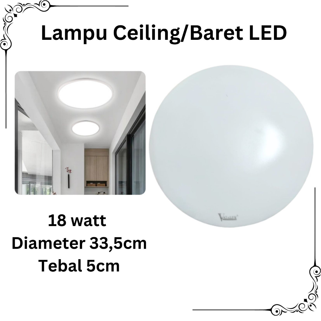 Lampu Ceiling/Lampu Baret LED