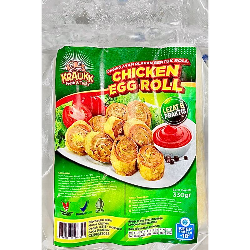 

Krauk Egg Chicken Roll 330gr