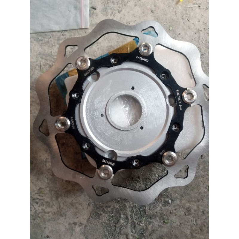 adaptor cakram depan aerox nmax pakai cakram depan galfer adaptor cakram nmax pakai cakram galfer pa