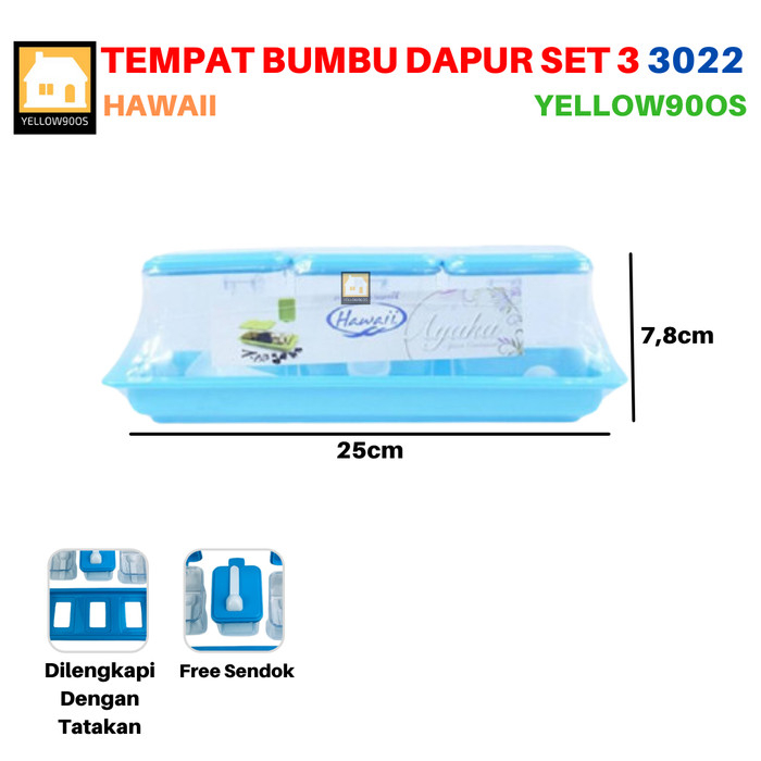 TEMPAT BUMBU HAWAII * AYAKA 3022