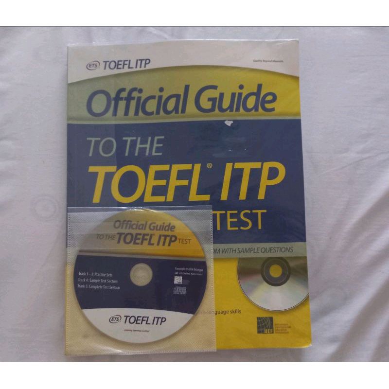 

[Preloved] OFFICIAL GUIDE TO THE TOEFL ITP TEST