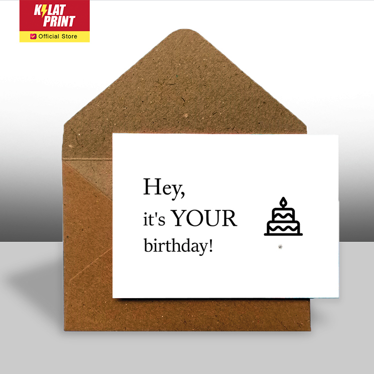 Gift Card Kartu Ucapan Your Birthday