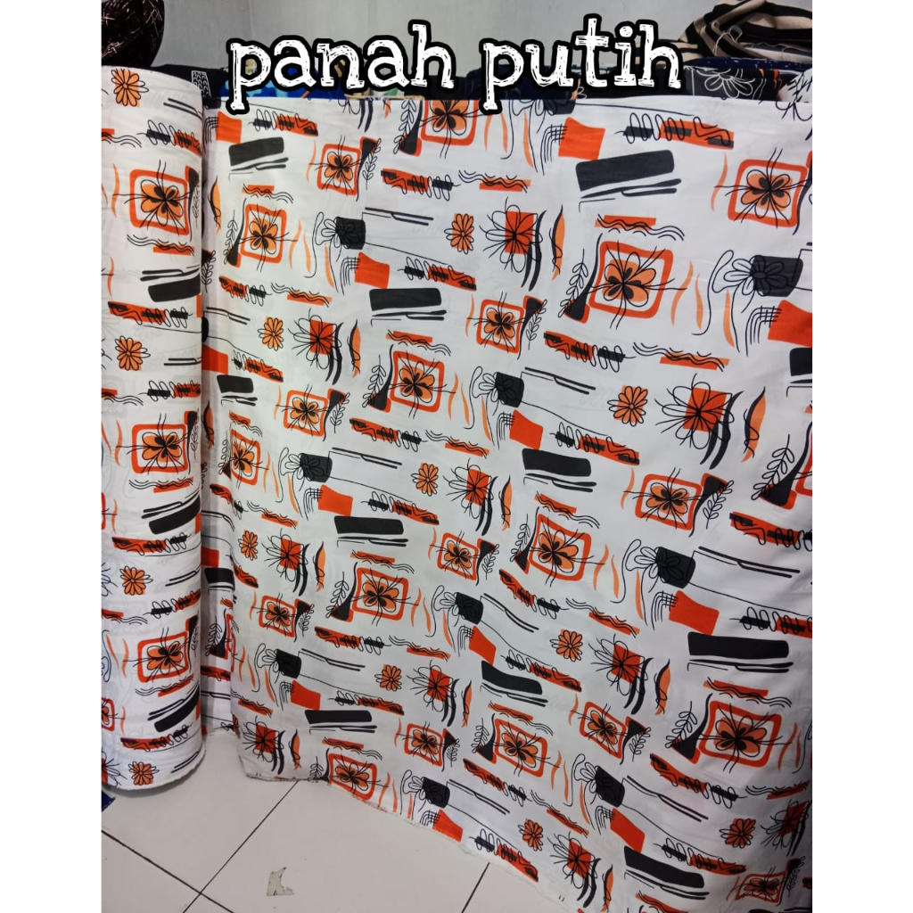 [PART 2] Abstrak, Polkadot, Salur 1/2 meteran Katun Disperse Grade A polimikro sprei