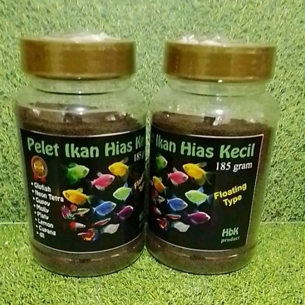 Pakan Ikan Hias Kecil GLOWFISH,CUPANG,GUPPY,NEON (185 gram) HBK PRODUCT