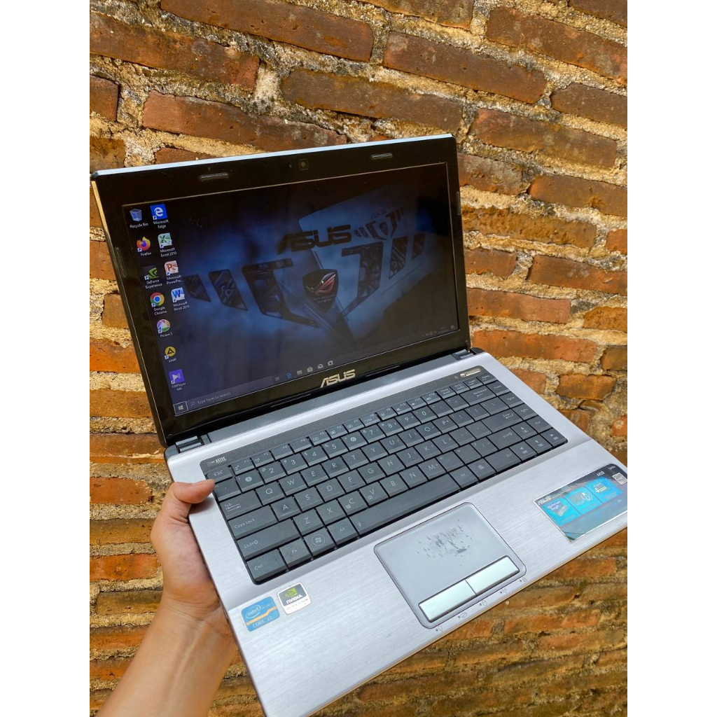 LAPTOP BEKAS SEKON ASUS CORE I3 RAM 4GB HDD 500GB DUAL VGA