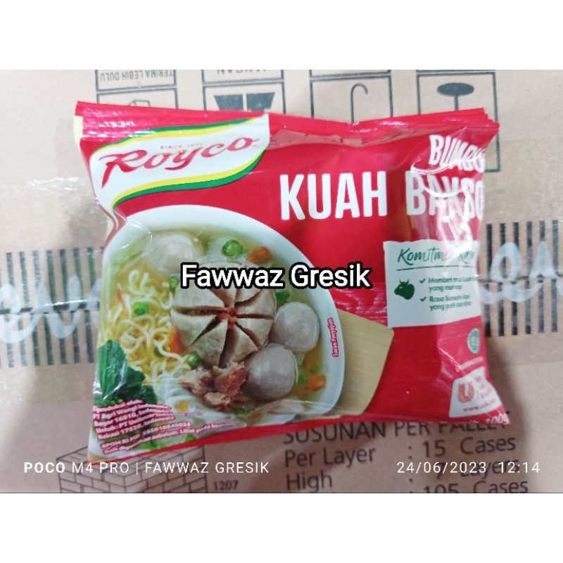 Royco Bumbu Kuah Kaldu Bakso Sapi 100gr / Bumbu Kaldu Kuah Bakso Royco Sapi 100 gram