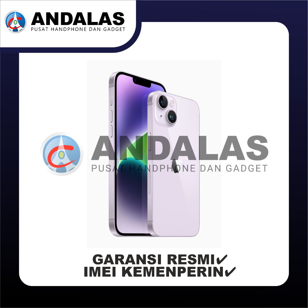 IPHONE 14 128GB 256GB 512GB GARANSI RESMI INDONESIA