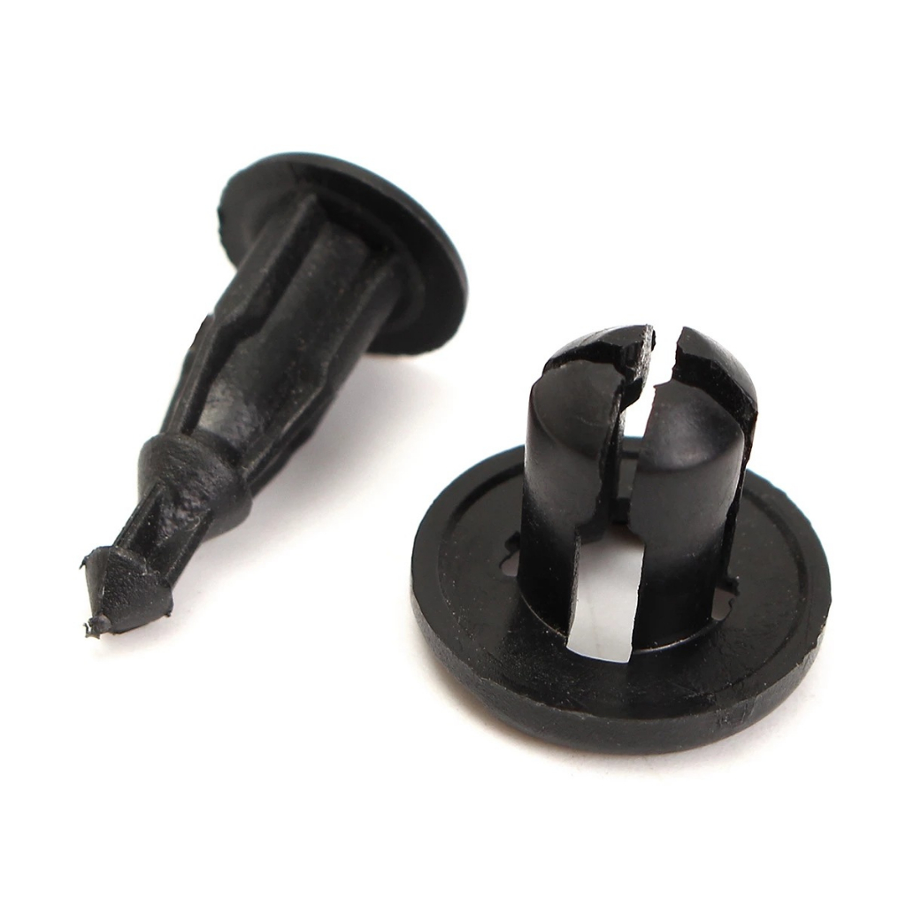 100pcs/Set Klip Kancing Kliprivet Tekan B01 10mm Plastik Body Nmax / Rivet Body
