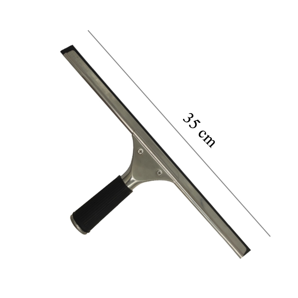 Window Squeegee 35cm/45cm Stik Kaca Pembersih Kaca