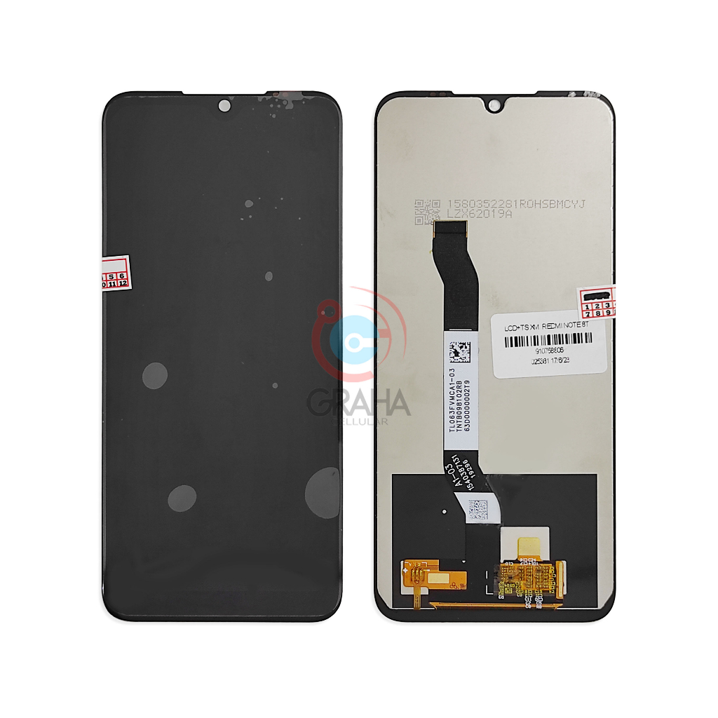 LCD XIAOMI REDMI NOTE 8T FULLSET TOUCHSCREEN