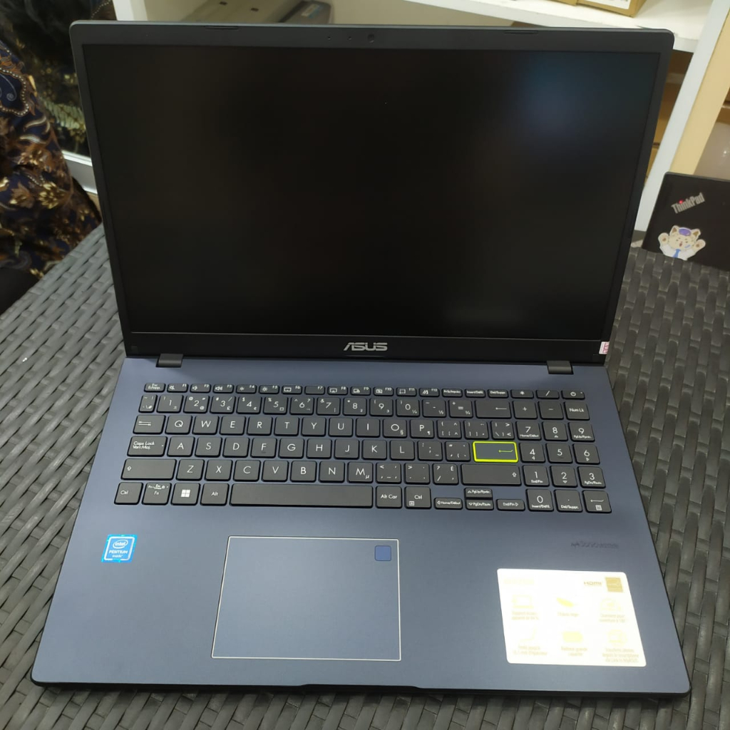 LAPTOP SEKOLAH MURAH TERBARU ASUS VIVOBOOK 15 E510MA INTEL PENTIUM N5030 RAM 8GB SSD 512GB WIN11