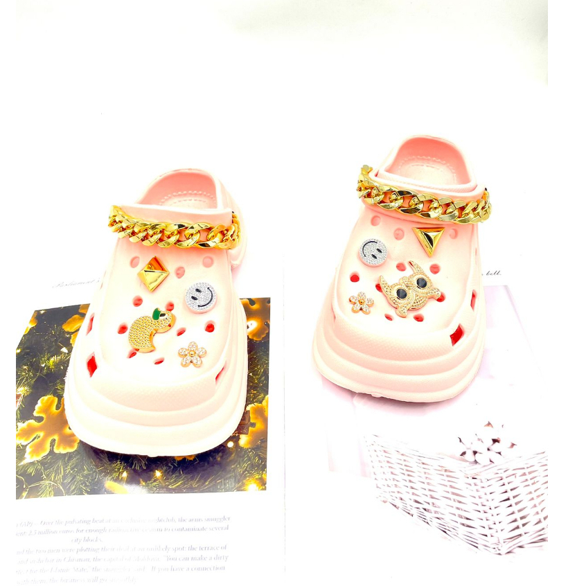 Sandal Selop Tali Belakang Motif Burung Hantu Dan Bebek Sandal Perempuan PORTO Bahan Karet Anti Licin Porto 3046L UKURAN 37-40