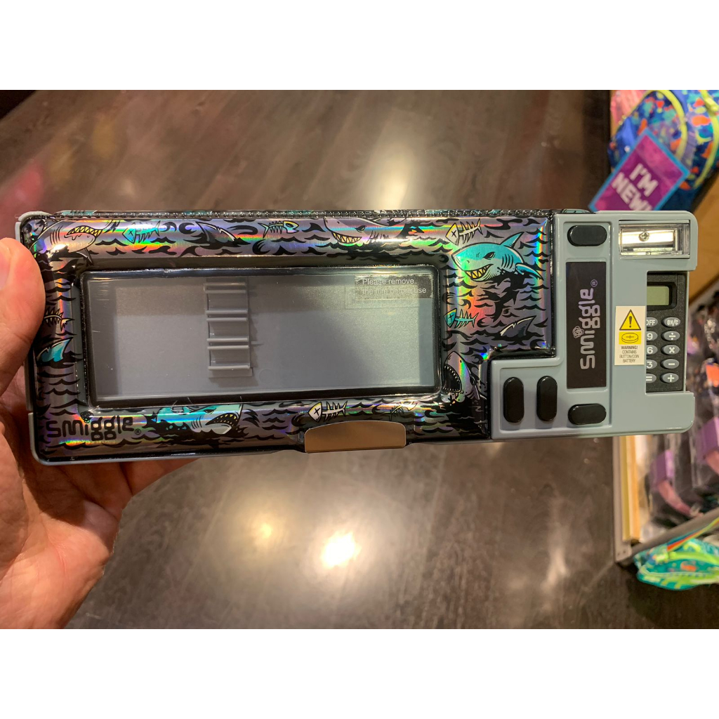 

SMIGGLE WILD SIDE PENSILCASE POP OUT SHARK - TEMPAT PENSIL SMIGGLE