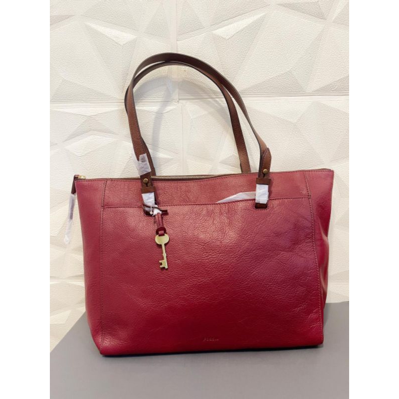 Tas Wanita FossilOriginal Rachel Tote Red velvet