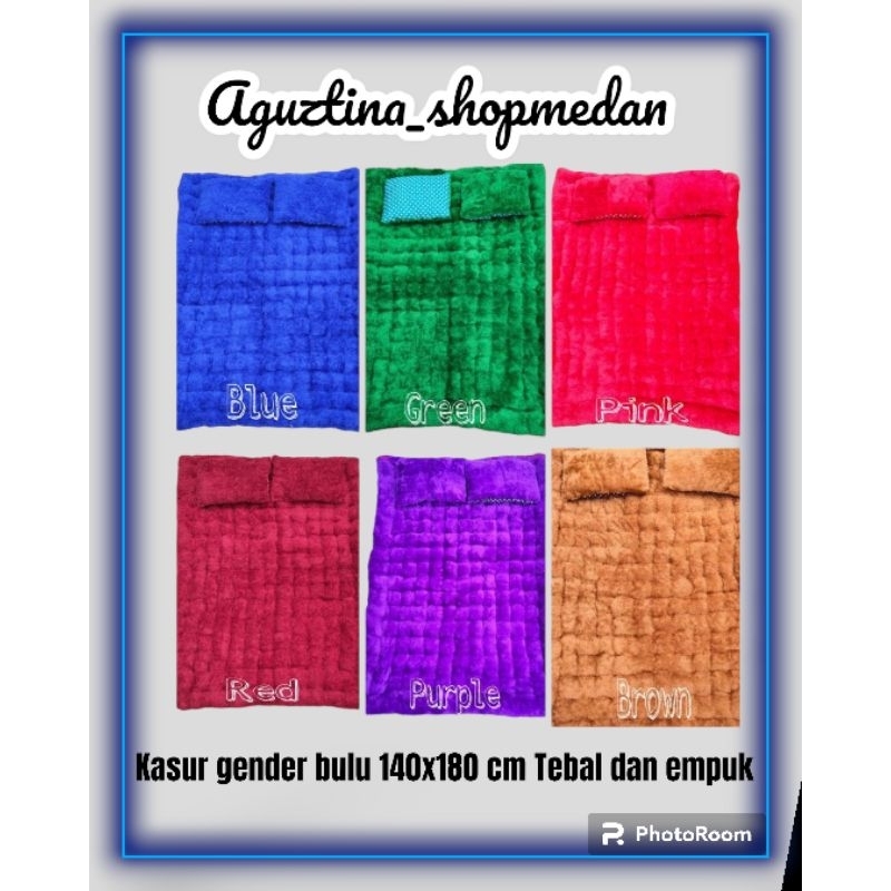 KASUR GENDER 140X180 CM/KASUR BULU TEBAL/KASUR EMPUK PADAT