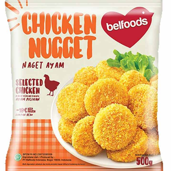 

Belfoods Chicken Nugget Ayam 500 Gr