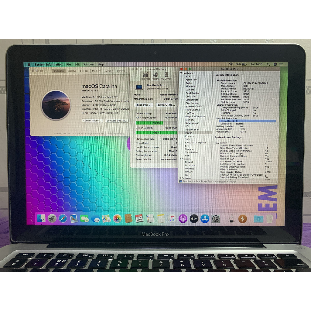 Promo MacBook Pro 13 MD101 th 2012 i5 8GB SSD 256GB