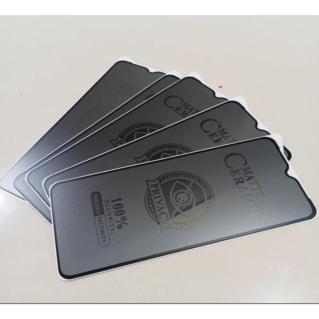 TEMPERED GLASS CERAMIC MATTE ANTI PRIVACY - ANTI SPY REDMI NOTE 12 PRO 5G HOKKY