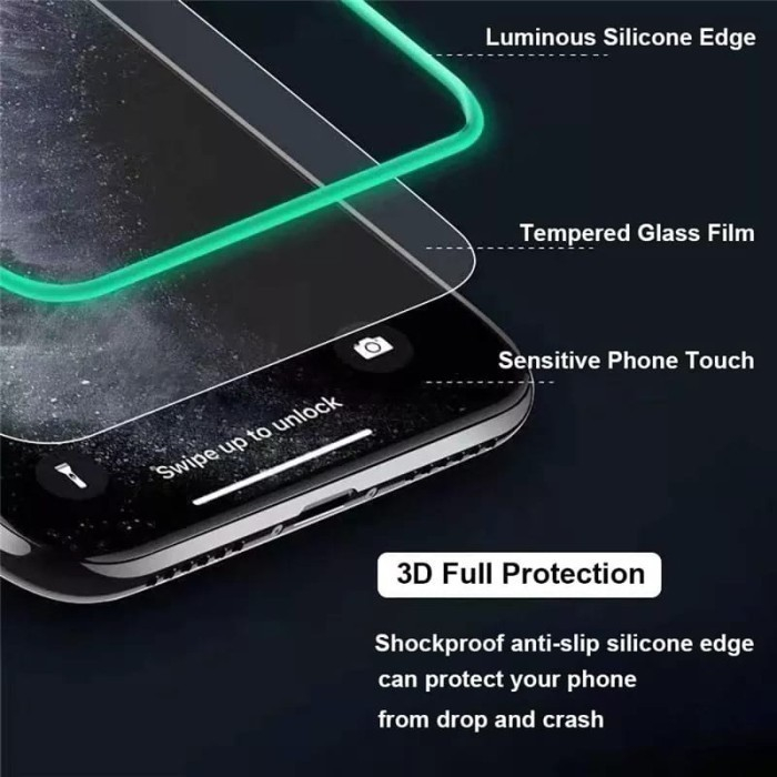 TEMPERED GLASS LUMINOUS GLOW IN THE DARK - REALME C55 - REALME C53 ( BINTANG ACC )