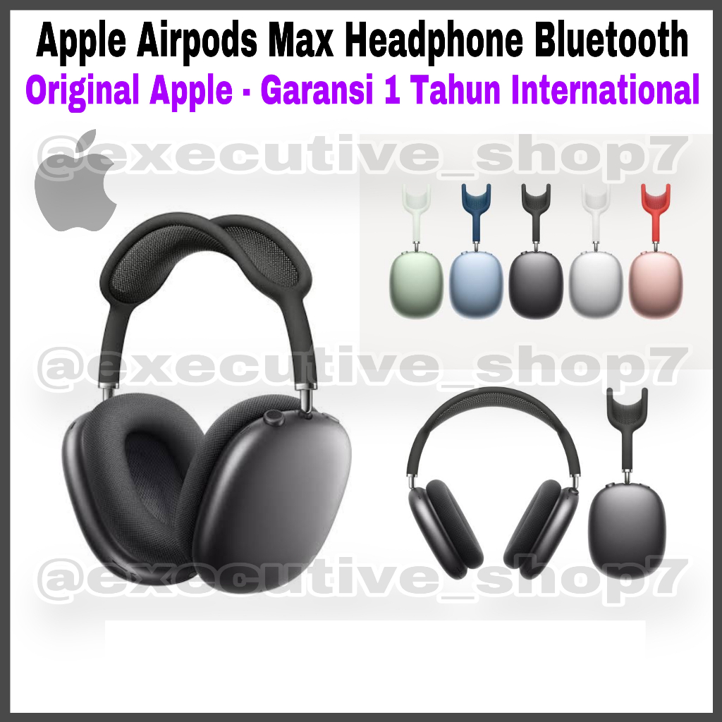 Airpods Max Headphone Bluetooth - Original Apple - Garansi 1 Tahun International