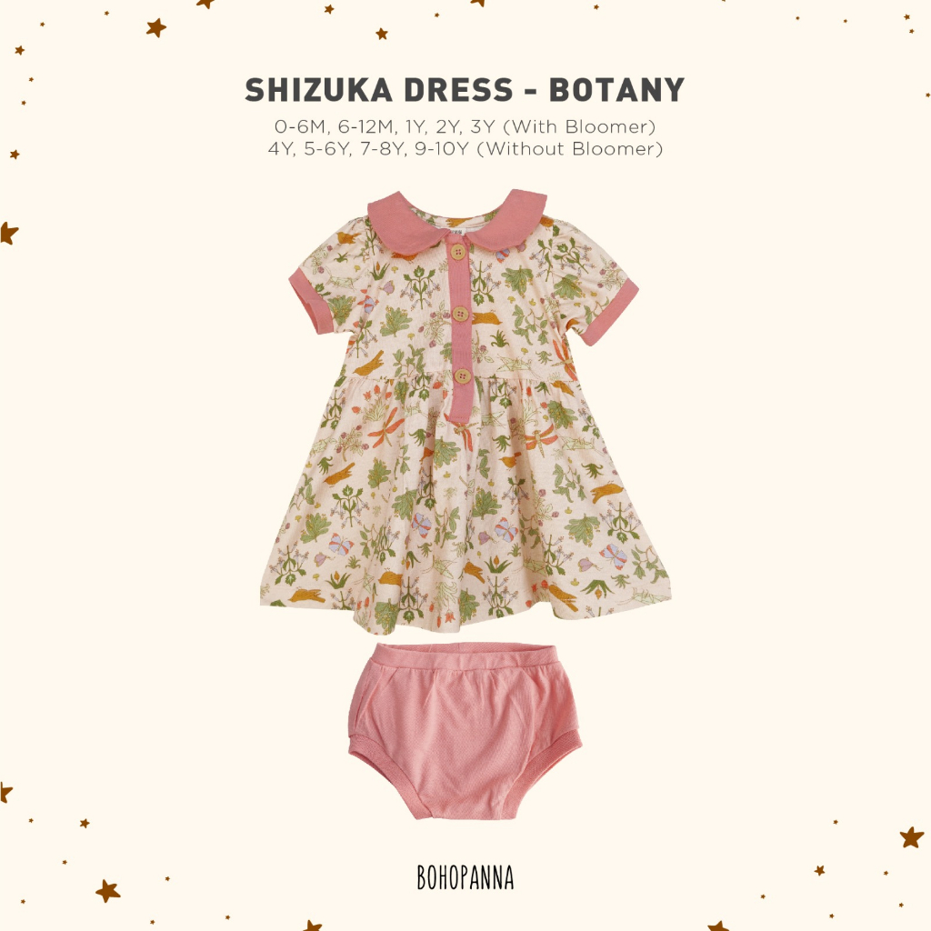 Bohopanna Shizuka Dress | Dress Anak 0 - 4 tahun