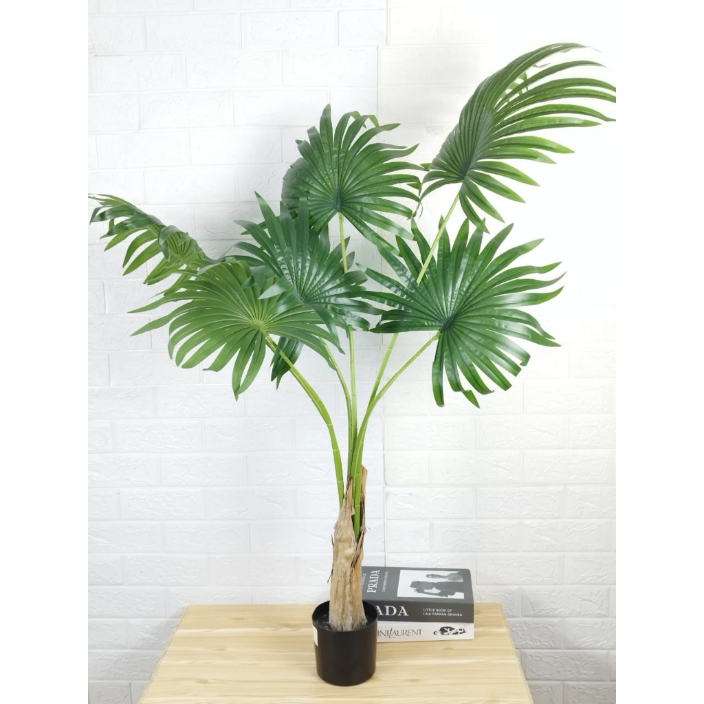 Azgalery / Tanaman Hias Pohon Palem Artifical Hiasan Sudut Rumah Ruangan Lebih Fresh Coconut Tree Artifical Import PBP175