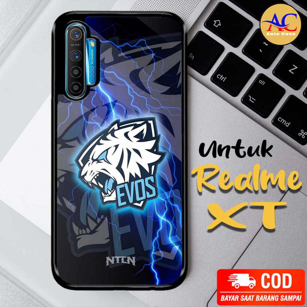 Case Hp Softcase Glossy REALME XT EVOS Casing Silikon Handphone Pelindung Kamera