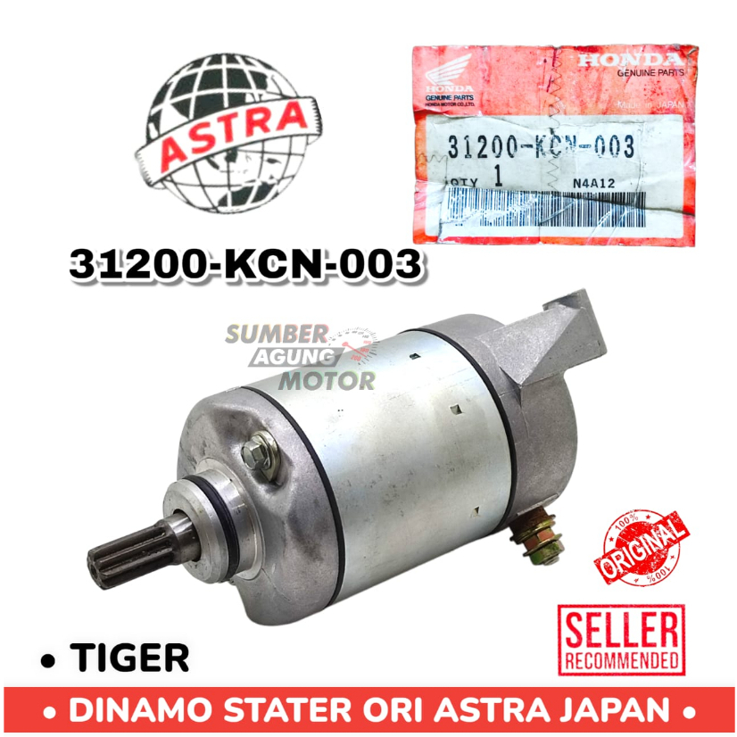 DINAMO STATER HONDA TIGER ORI ASTRA JAPAN NOS 31200-KCN-003