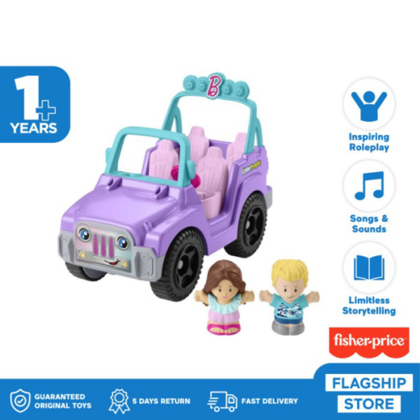 Promo Fisher Price Little People Barbie Beach Cruiser-Mainan Playset  Figur Murah