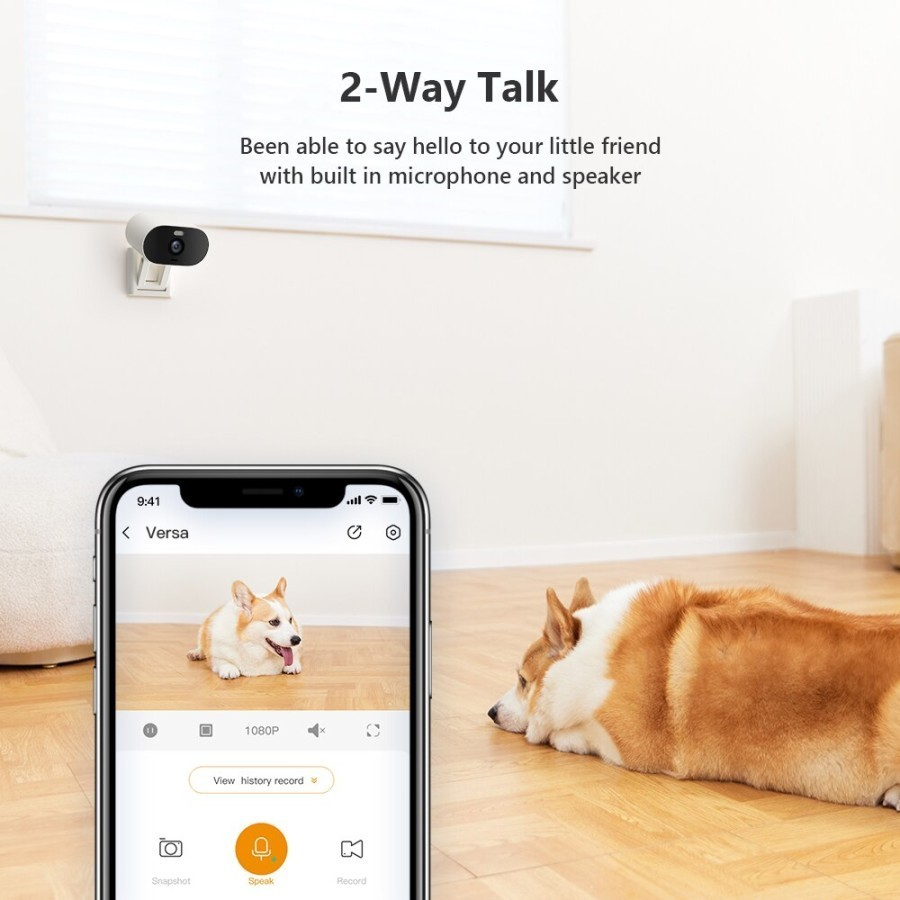 Indoor / Outdoor CCTV IMOU Versa 2MP H.265 IP65 Full Color Night Vision GARANSI RESMI