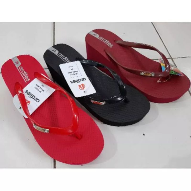 Sandal Wanita ARDILES ORIGINAL Jepit Tinggi 6Cm