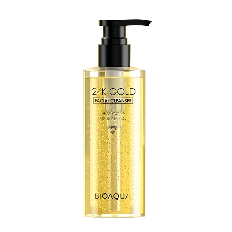 BIOAQUA 24K Gold Facial Cleanser 200 ml