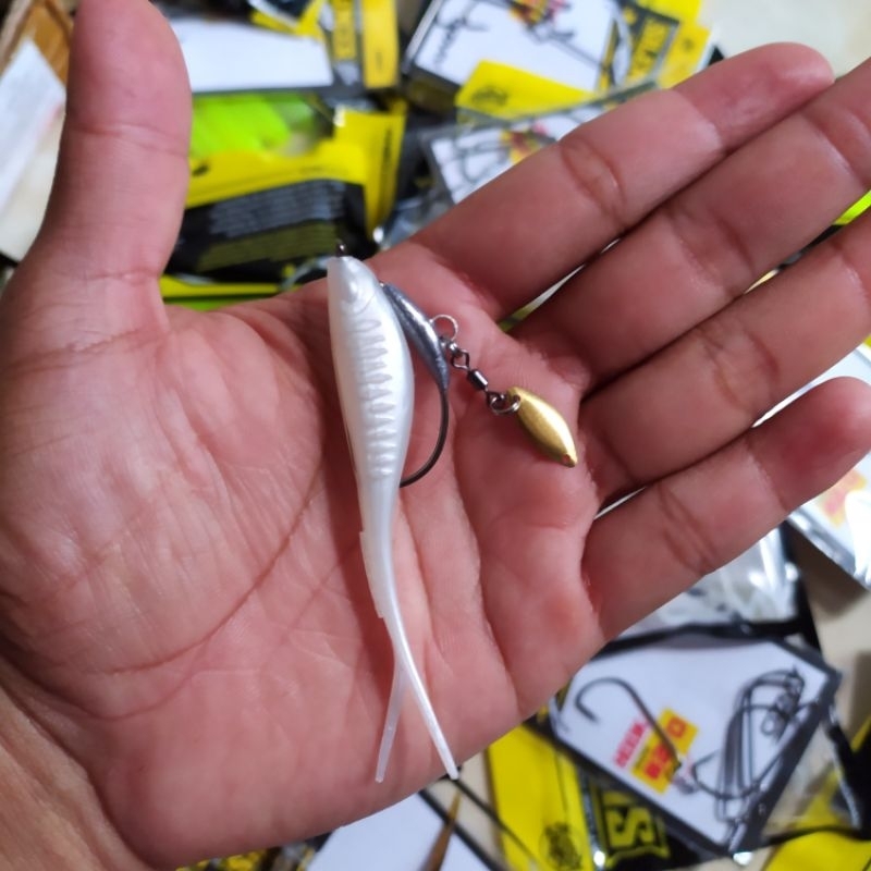 silencer super baby 8cm original ozmy hook blade