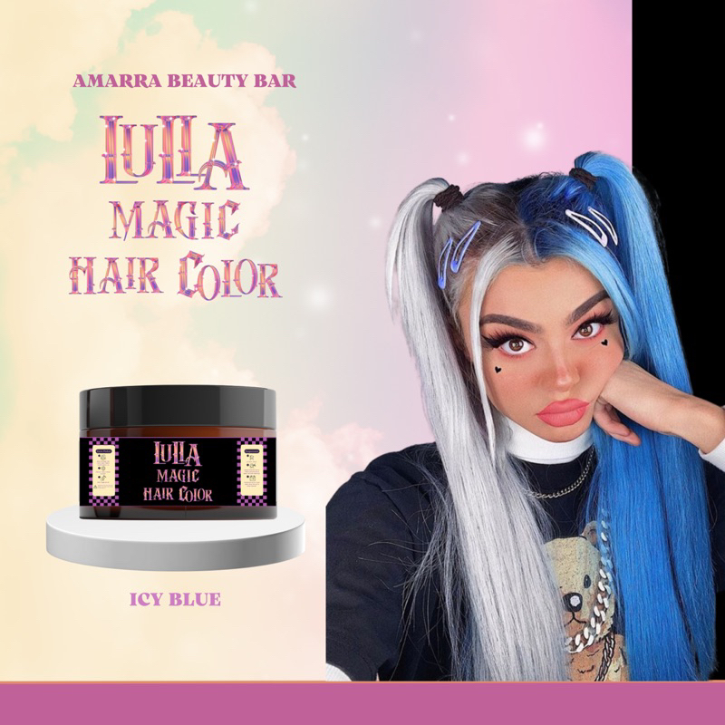 LULLA MAGIC KERATIN HAIR COLOR , MAGIC PANIC , VEGAN HAIR COLOR , CAT TAMBUT VEGAN , CAT RAMBUT ORGA