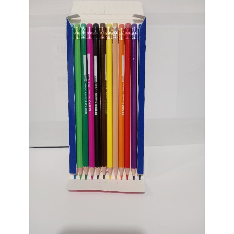 Pensil Warna Hapus KENKO CP-12FNWE