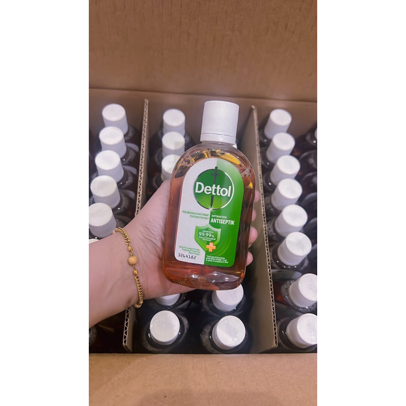 DETTOL ANTISEPTIK CAIR ORIGINAL 100% ~ DETTOL LIQUID  ANTI BAKTERI  ~ 95 ML