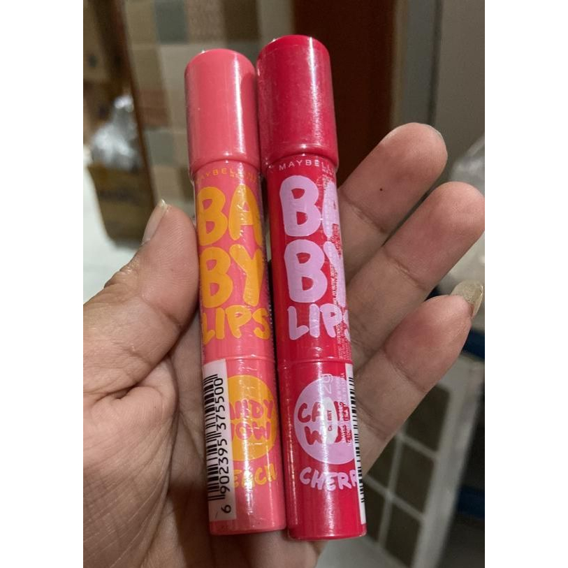 maybelline baby lips loves color lip balm cherry kiss 4.5g (rijek tanpa kemasan)