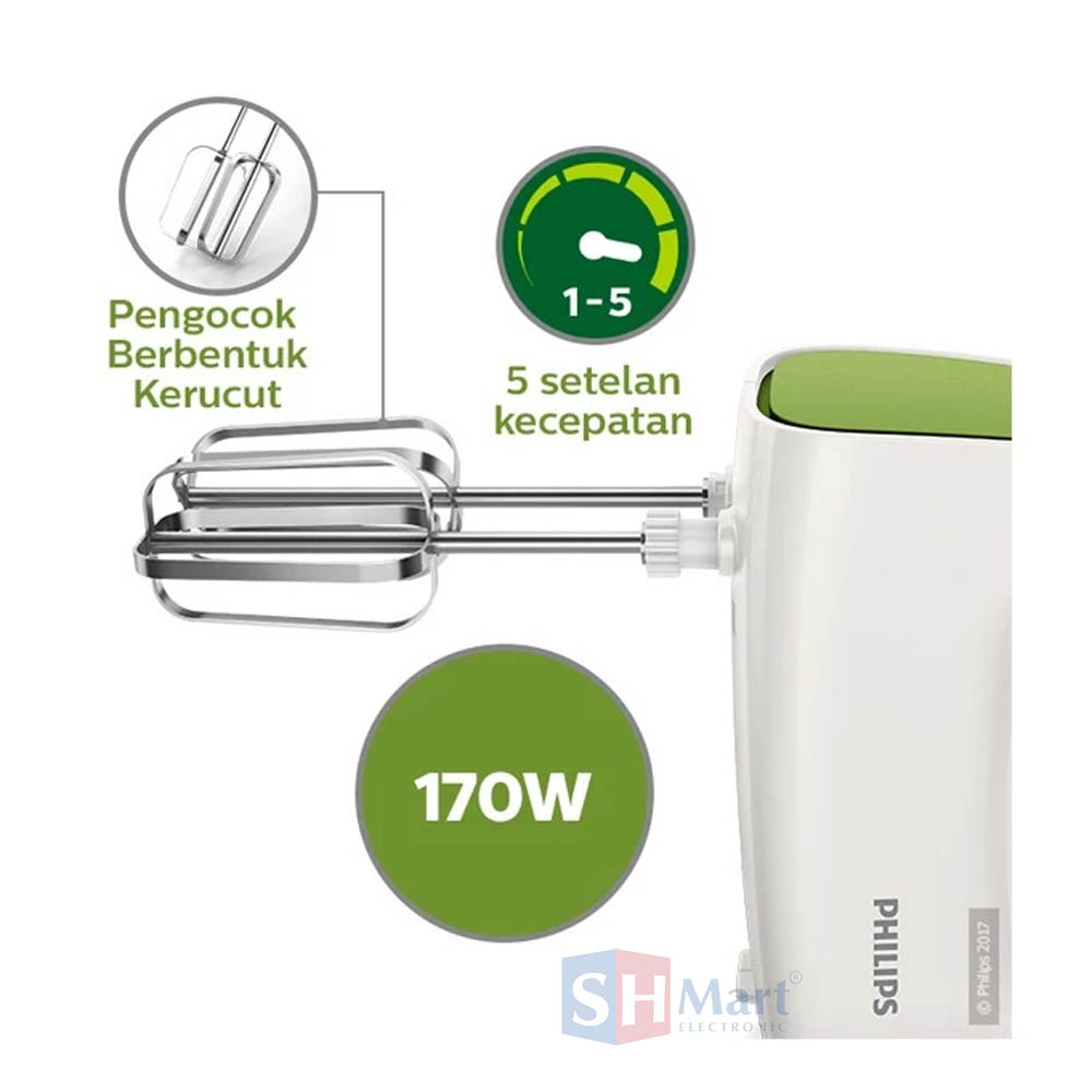 HAND MIXER PHILIPS HR-1552 / HR1552 GARANSI RESMI