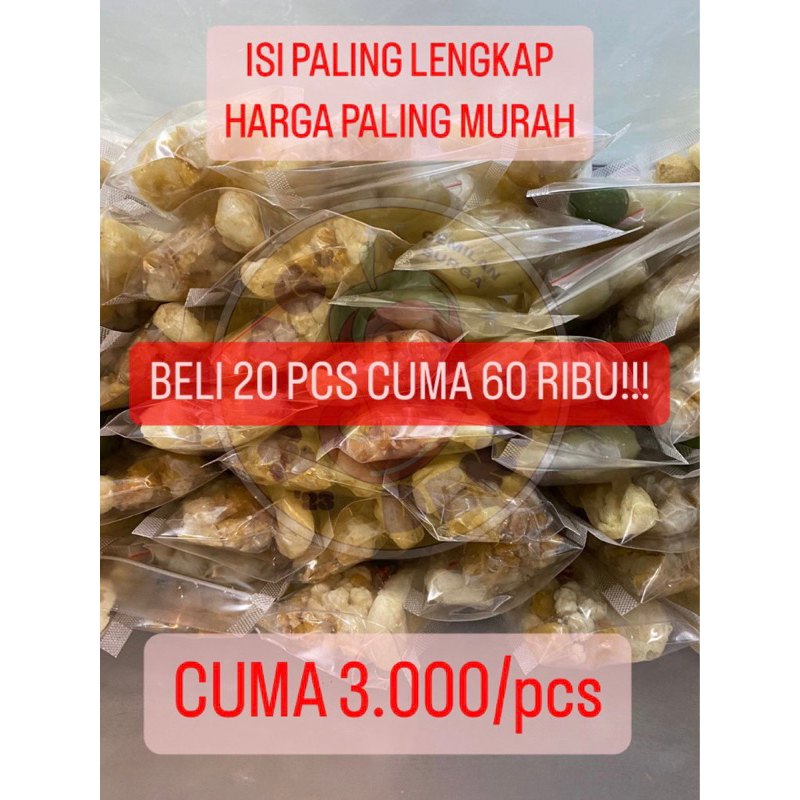 

BASO ACI INSTAN HOME MADE TERMURAH ISI 20 PCS // COCOK UNTUK USAHA // PAKET USAHA