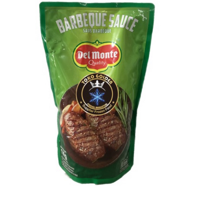 

Delmonte saus barbeque pouch 1kg / saus barbekiu