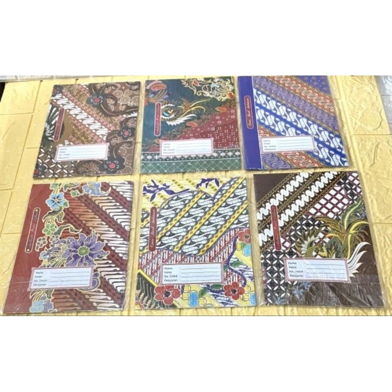 

Sampul buku kuarto (batik&polos)