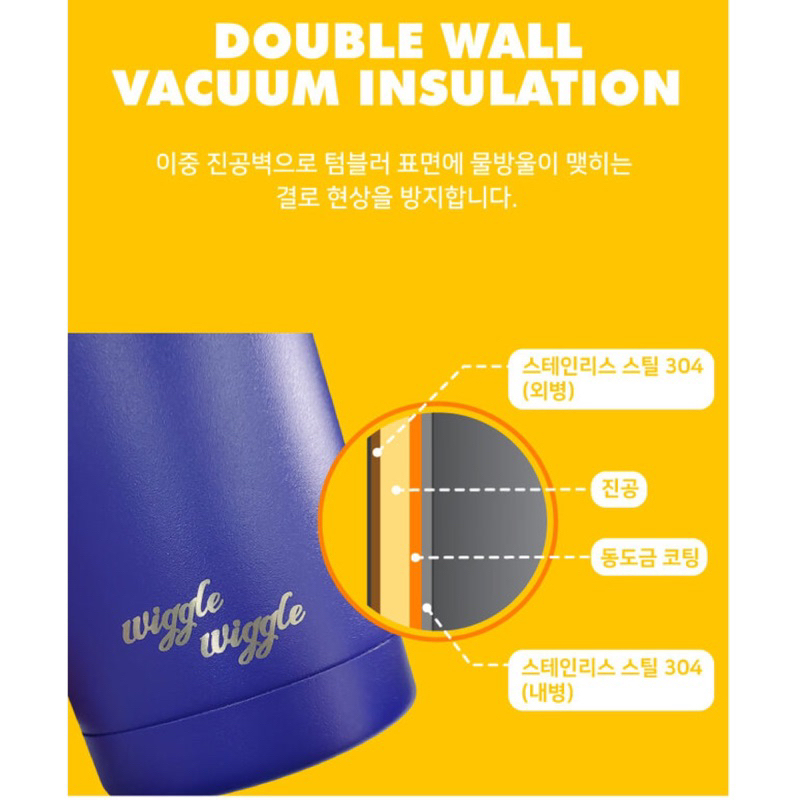 WIGGLE WIGGLE x LOCKNLOCK - Swing Tumbler 700ml