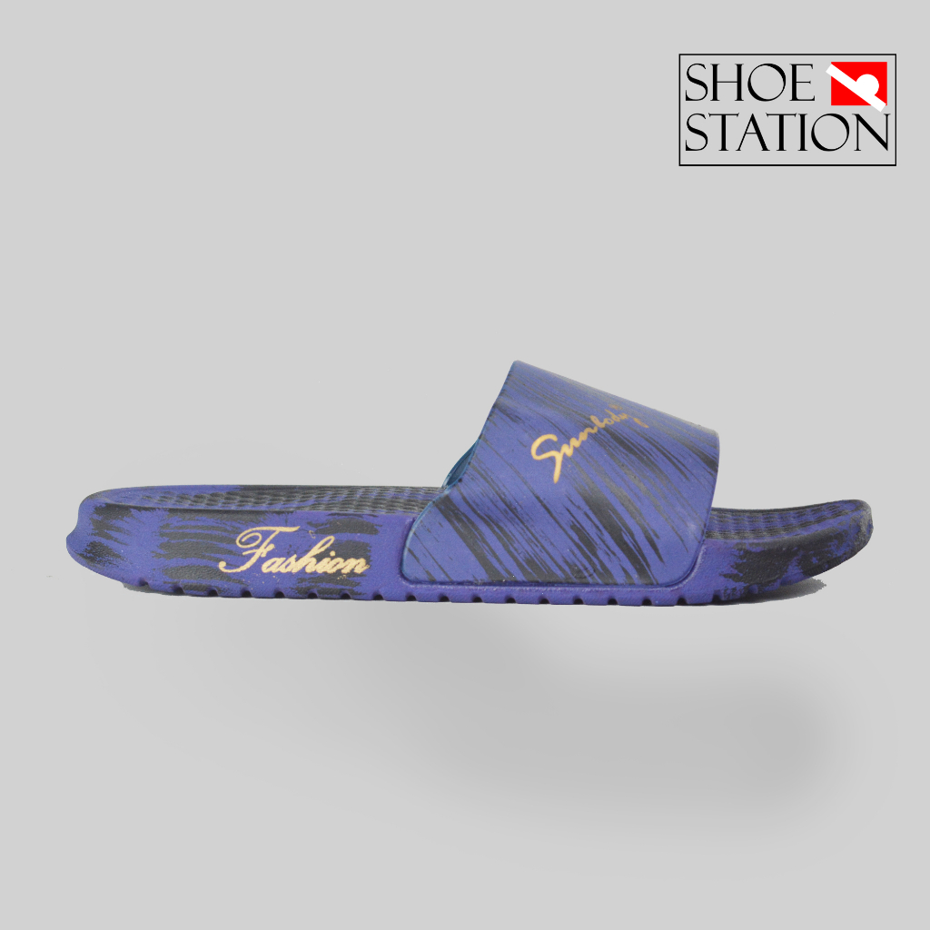 Sendal Slip On Karet Pria Motif Marble Size 39-44