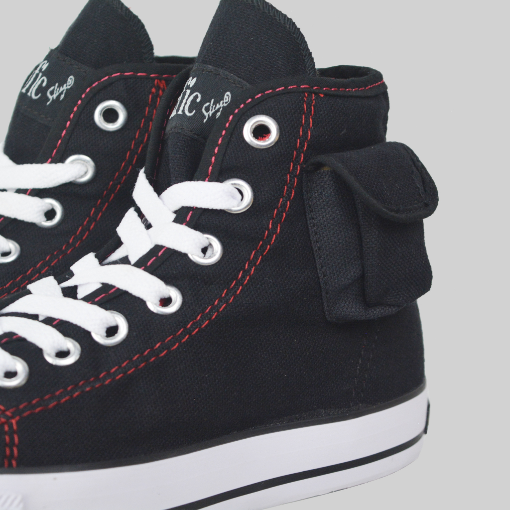 Pacific Rocket Sepatu Sneakers Hicut dengan Pocket Size 37-42 Shoe Station