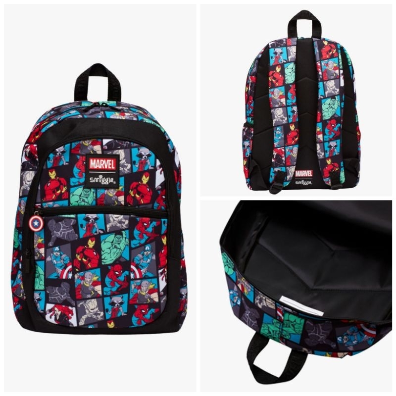 Smiggle Marvel Classic Backpack ORI COUNTER